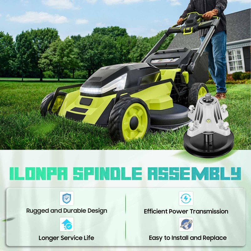 (2 Pack) Mower Deck Spindle Assembly for 618-06976A 918-06976A Cub