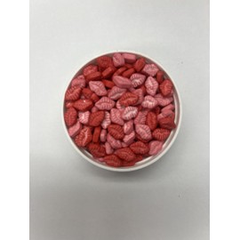 SugarMeLicious Lips Sprinkles, Thick Red & Pink Kissy Lips, Valentines Edible Decorations in 3 oz Jar