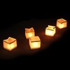 JINL® 10 Pack Square Chinese Lanterns Wishing, Praying, Floating, River