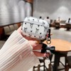 MINSCOSE Compatible with AirPods Pro2 Clear Case,Cute Bow Ribbon Heart