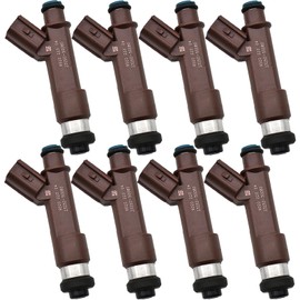 DAVRPES 8PCS 23209-50080 Fuel Injectors Fuel Spray Nozzle Engine For Lexus GX470 LX470, Toyota Land Cruiser 4Runner Sequoia Tundra 4.7L V8 Replace#23209-0F020｜232090F020｜2320950080｜FJ728