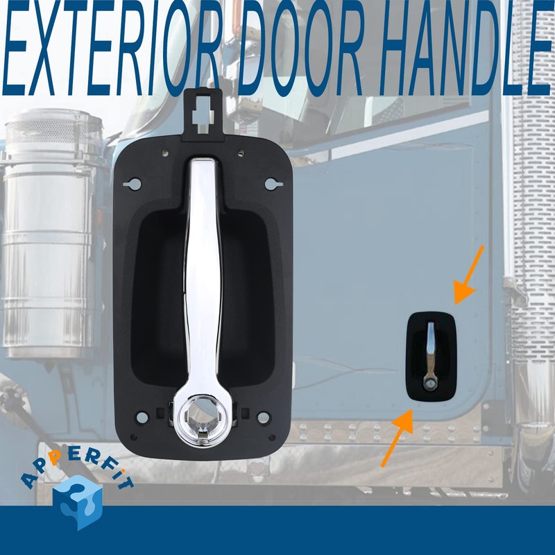 APPERFiT Upgraded Exterior Door Handle for Cab Door Driver or