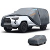 Waterproof Toyota 4Runner(2009-2025) Car Cover with Breathable Vents, [2025 Upgrade]