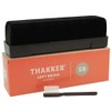 THAKKER Soft Brush - Antistatik Schallplattenbürste mit Samtpolster inkl. Nadelbürste