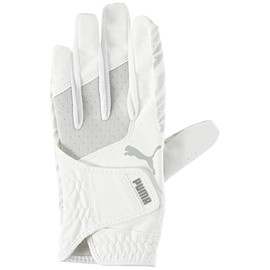 PUMA Golf Gloves PWR Grip Gloves (Left Hand), bright white/high rise