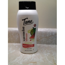Tame Body Wash Watermelon Hibiscus Energizing With Aloe Vera