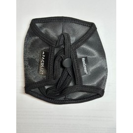 mPactAir99 Nanoscreen Breathable Nanofiber Face Mask Reusable, Washable, Anti Fogging & Semi-Transparent, Child, Black