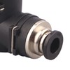 DERPIPE Pneumatic Valve, 1/4" x 1/4" Push to Connect Fitting,