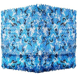 Yeacool Camouflage Netting Military Camo Nets for Party Decoration Hunting Sunshade Camping Shooting(Ocean Camo 6.5ftx5ft)