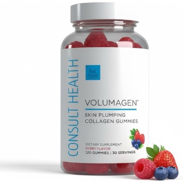 Consult Health VOLUMAGEN Skin-Plumping Collagen Gummies — with Verisol® Bioactive