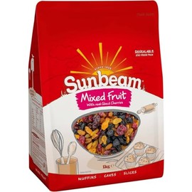 Sunbeam Dried Mixed Fruit 375g.