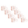 30Pcs Wire Binder Clips 2in Wide Hollow Out Strong Metal