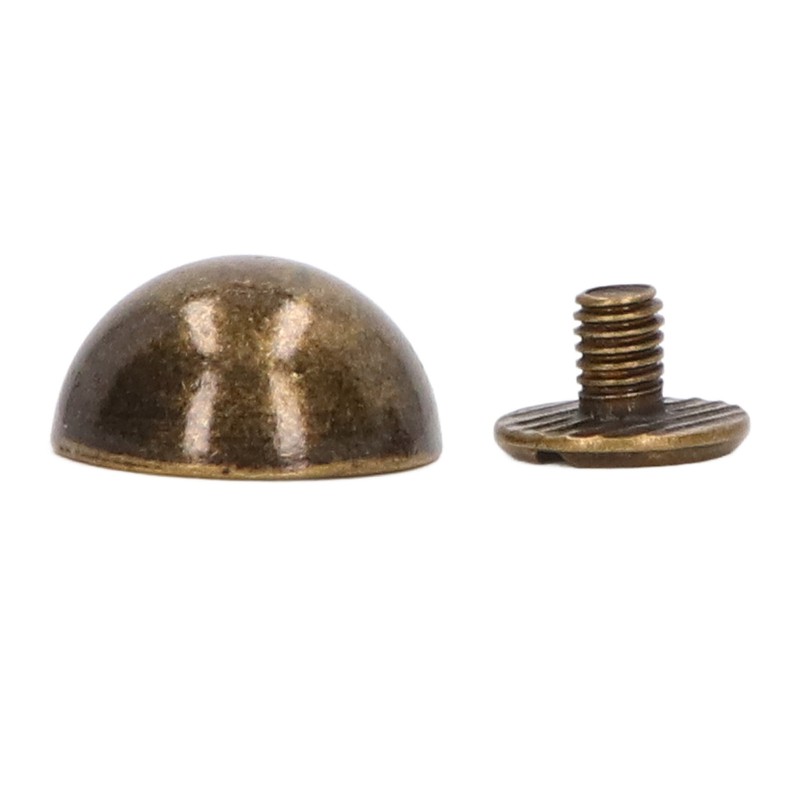 100 Sets Mushroom Rivet 12mm High Hardness Anti Rust Round