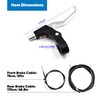 Hmseng V-Type Bike Brake Set, Complete Universal Bike Front and