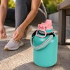 Stainless Steel Water Bottle with Spout Lid, 50oz/1500ml Water Jug