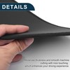 X AUTOHAUX Leather Car Door Anti Kick Pad Sticker for