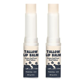 Beef Tallow, Beef Tallow Lip Balm, Grass Fed Beef Tallow Nourishing Face and Body Cream