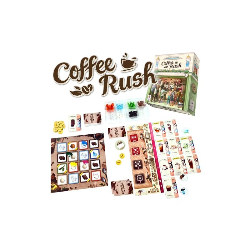 MAR LÚDICO Juego de Mesa en Español - Coffee Rush