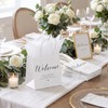 Silkfly 24 Pack Mini White Paper Gift Bags with Handles