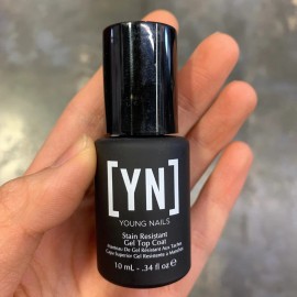 Young Nails Stain Resistant Gel Top Coat (10 mL/.34 fl. oz)