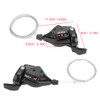 VBESTLIFE Bike Shifters Set, 3x9 Speed Bicycle Gear Shift Derailleur