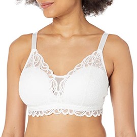 Bali Women's One Smooth U Ultra Lite Spacer Wireless Bra DF3440, White, 38D