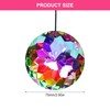 Crystal Prism Ball Rainbow Suncatcher, AB Coloured Glass Hanging Ornaments,