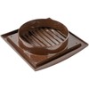 Brown Exhaust Hood Vent 6'' Inch with Built-in Pest Guard