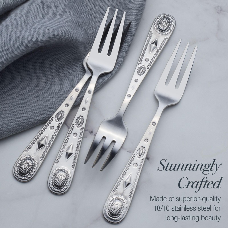 Wallace Taos 18.10 Appetizer Forks, Set of 4
