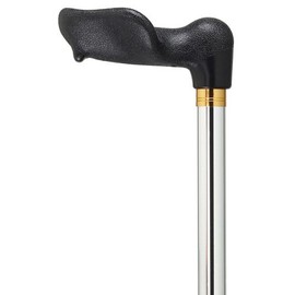 Unisex Adjustable Palm Grip Cane Chrome Right Hand -Affordable Gift! Item #DHAR-9050911