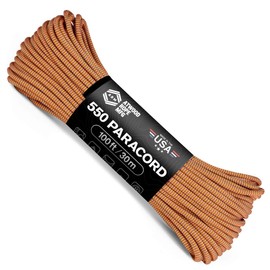 Atwood Rope MFG - Cuerda de paracaídas 550 que cambia de color, 30 m, núcleo de 7 hebras, cuerda de paracaídas de nailon para supervivencia exterior, fabricado en Estados Unidos | Cordones, pulseras, envolturas para mango, llavero., taffy