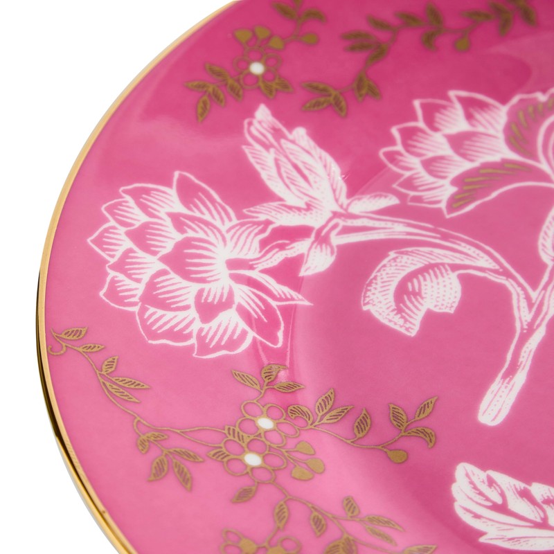 Wedgwood Wanderlust Tonkin Plate, 8.1 inches (20.5 cm), Pink, Wedding