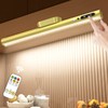 Hapfish Motion Sensor LED Light Bar Indoor, Rechargeable Under Cabinet