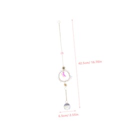 GANAZONO Garden Hanging Crystal Suncatcher Pendant Elegant Prism Decor for Windows Delicate Design for Use Lightweight Attractive Home Decoration