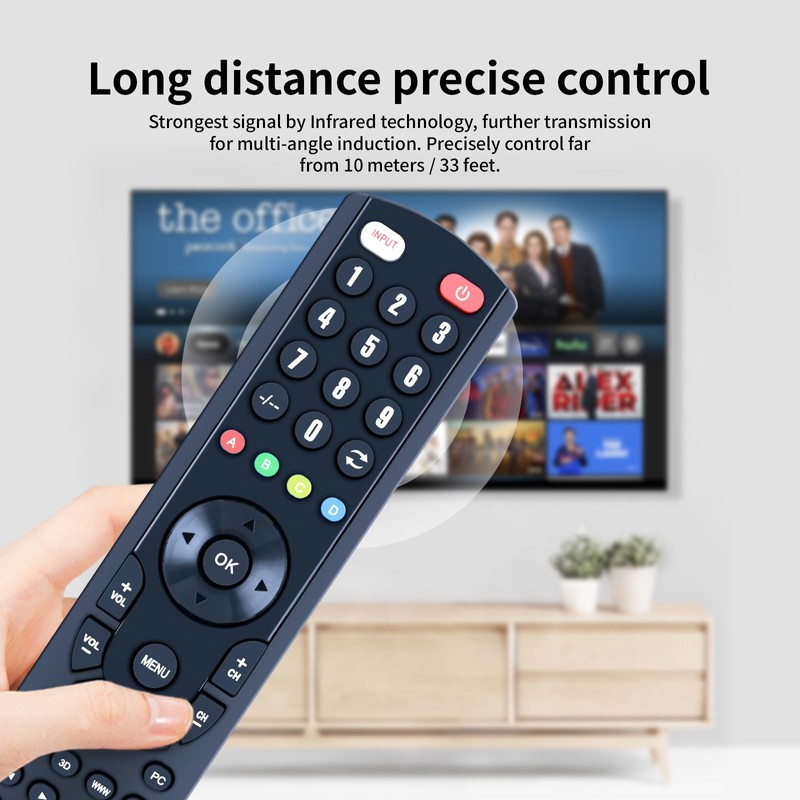 Replacement Remote Control for Bose Lifestyle 650/600/550 Media Center 743877-0010