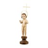 DRW Hand Painted Baby Jesus with Resin Cross 33cm