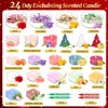 MOVINPE Scented Candles Advent Calendar for Women 2024 Christmas, 24