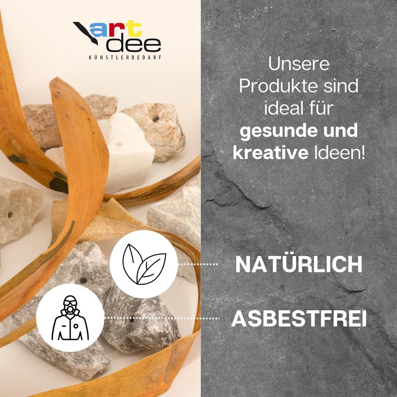 artdee 12 Soapstone Amulet Pendants with Hole - Blanks (Asbestos-Free)