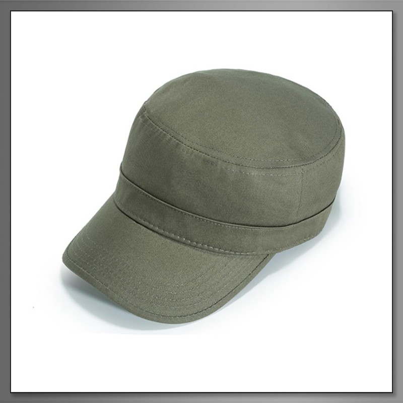 Buzz Selection CAP205 Plain Military Cap, Hat, Design, Stylish, Cool,