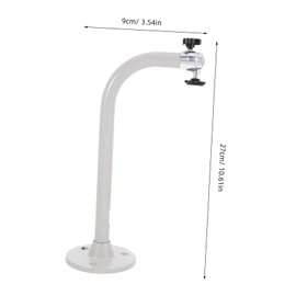 KONTONTY Projector Mount Ceiling Drop Ceiling Mount Wall Bracket for Projector Aluminum Alloy Camera Arm Clamp