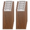 PATIKIL Check Presenters for Restaurants, 30Pcs Mini Clipboard Wood Check