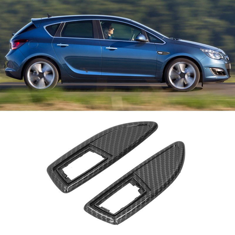 Side Indicator Repeater Frame, 2 Pcs Side Lamp Surrounds Set