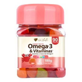 Gomitas Omega 3 Kids Ga Tlali 90 Unidades Sabor Fruta Sabor Frutas