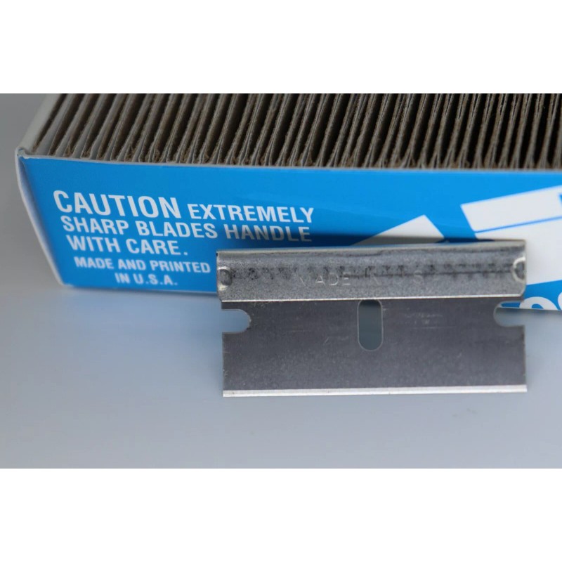 Phoenix Industrial 100-PACK .009 #9 Single Edge Razor Blades Box