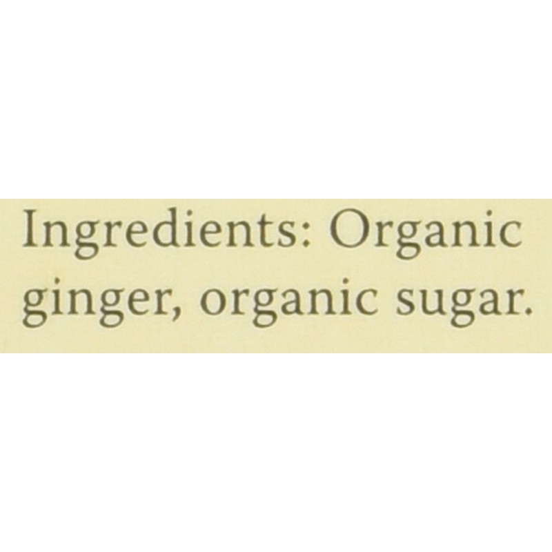 Ginger People Organic Crystallized Ginger Box -- 4 oz Each