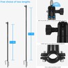 TIUIHU Ground Stake Mount Stand with Silicone Cover Skins for