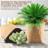 Kraft Paper Bag Flower Plant Pot Cover Container Multi functional