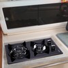 Anlyter 12 Inch Gas Cooktop, 2 Burner Built-in Stovetop Tempered