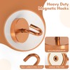 Neosmuk Magnetic Hooks, 120lb Extra Strong Magnet with Hook for