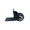 Yuqim 2 Pack Black Side Mount Casters 2 Inch Non